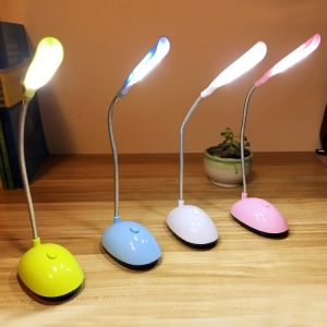 mini luminária de mesa sem fio de led